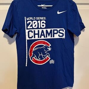 Nike cubs World Series champs t-shirt